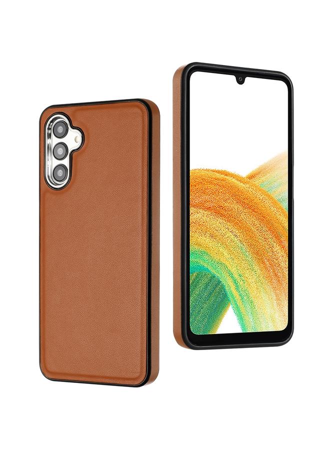 S-TOP Case For Samsung Galaxy A54 5G Leather Texture Full Coverage Phone Case - Image 2