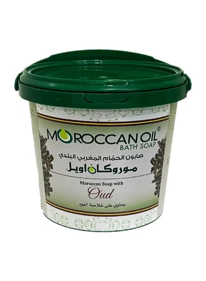 Moroccan Bath Soap With Oud 850ml - Image 1