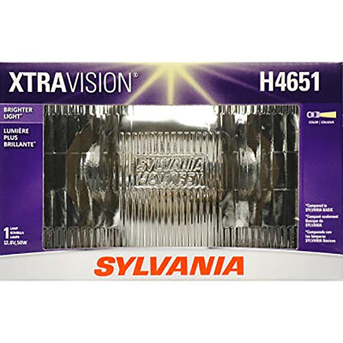 SYLVANIA - H4651 XtraVision Sealed Beam Headlight - Halogen Headlight Replacement Delivers More Downroad Visibility (Contains 1 Bulb) - Image 1