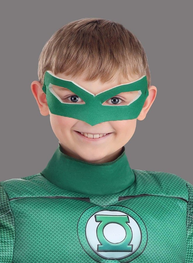 Fun Costumes Deluxe Green Lantern Costume for Kids, Superhero Suit, Mask & Accessories for Hero & Villain Cosplay Party Large - Image 3