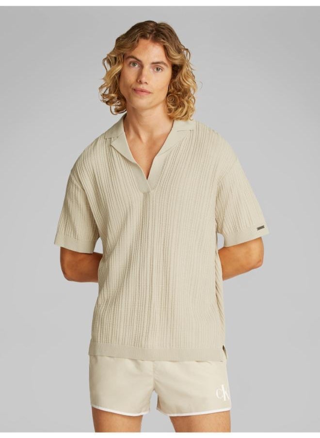 CALVIN KLEIN Casual Knitted Beach Polo  - Image 1