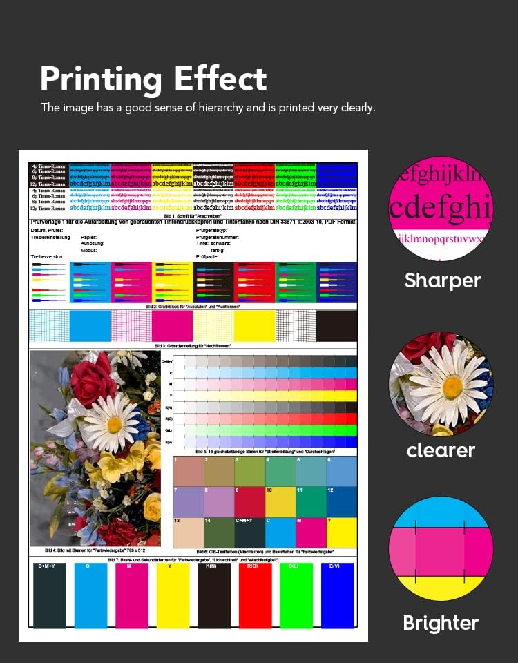 نيكس نوفا ® عبوة رباعية GT53XL 135 مل وGT52 100 مل كبيرة جدًا لطابعة HP DeskJet Smart GT Tank أسود سماوي أرجواني أصفر - Image 4
