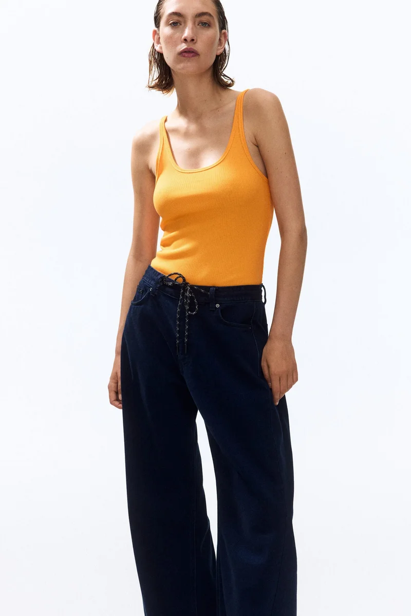 H&M Ribbed vest top