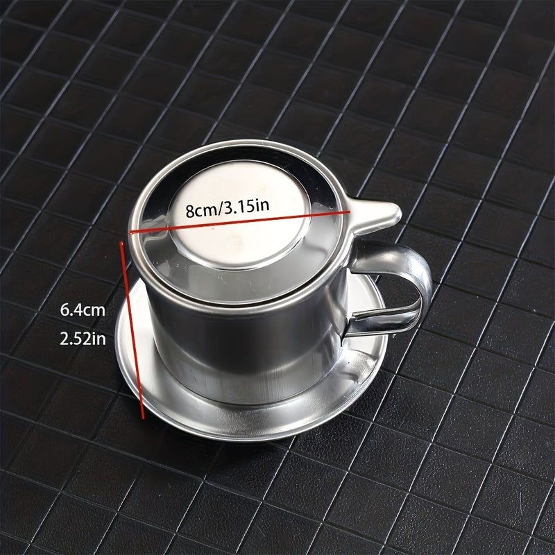 Stainless Steel Coffee Dropper With Leakproof Filter And Backpour Maker For Home Brewing - Image 3