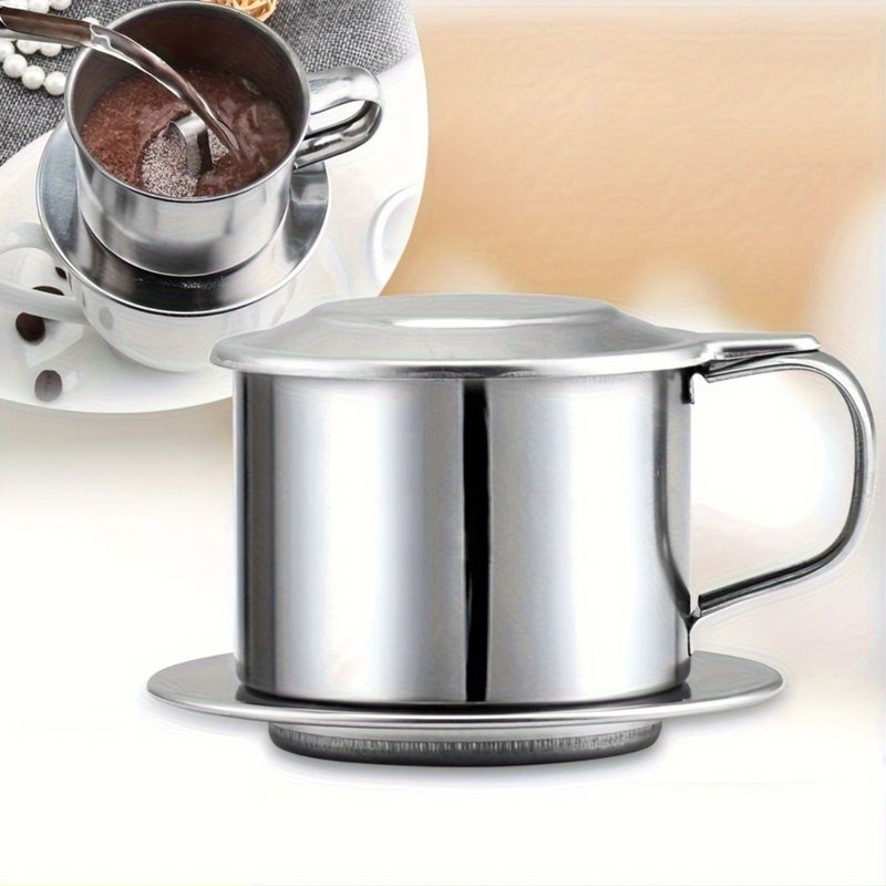 Stainless Steel Coffee Dropper With Leakproof Filter And Backpour Maker For Home Brewing - Image 4
