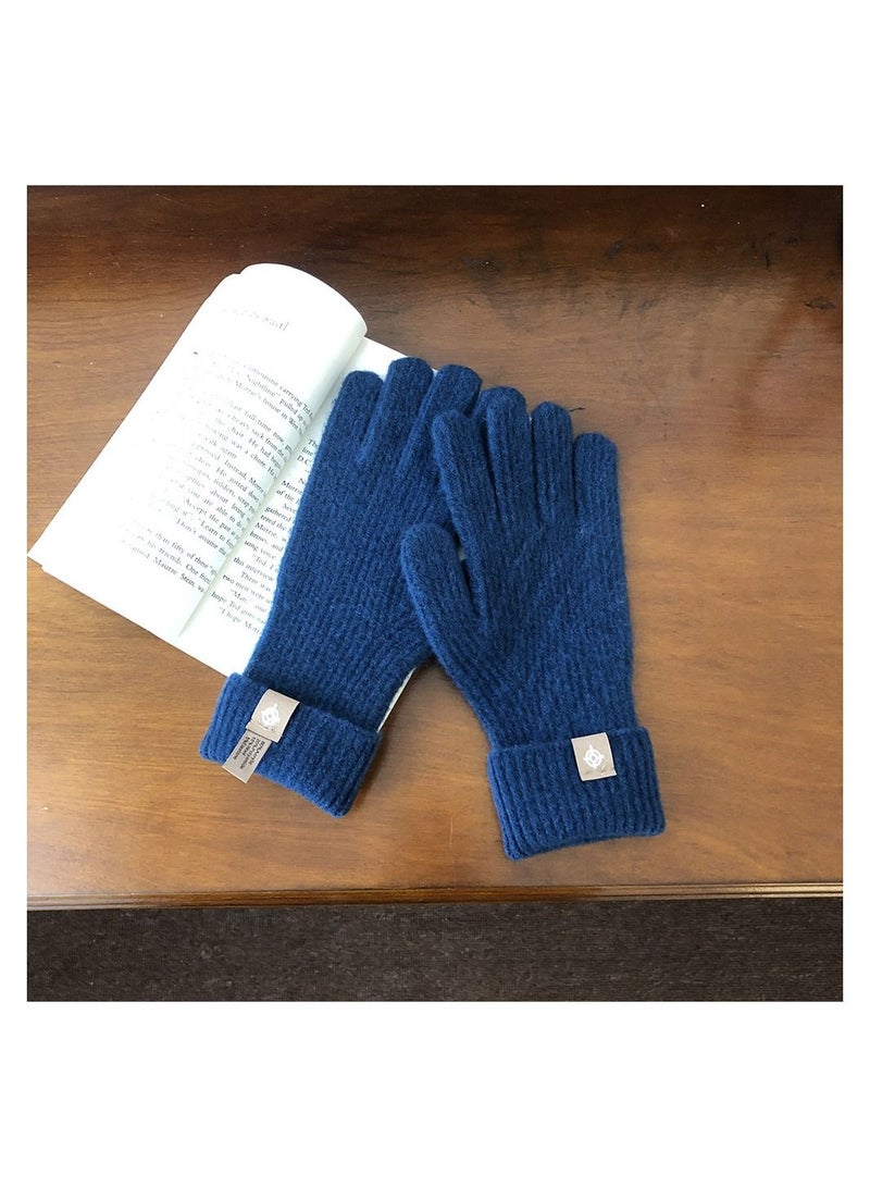 Loquat Solid Knit Gloves