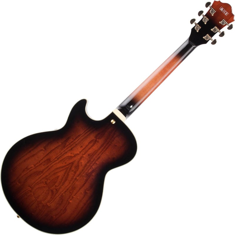 Ibanez Artcore Expressionist AG95QA-DBS Semi Acoustic Guitar - Image 4