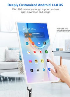 Generic Smart Screen 32-inch Display with Android | 10-Point Multi-Touch & Long Battery Life All-in-One Touch Screen for Office, Conference, and Home Use | Built-in Android & Camera Portable Long Battery  - Image 2