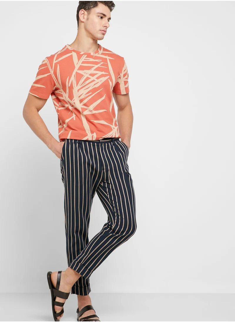 Reserved Stiped Chinos