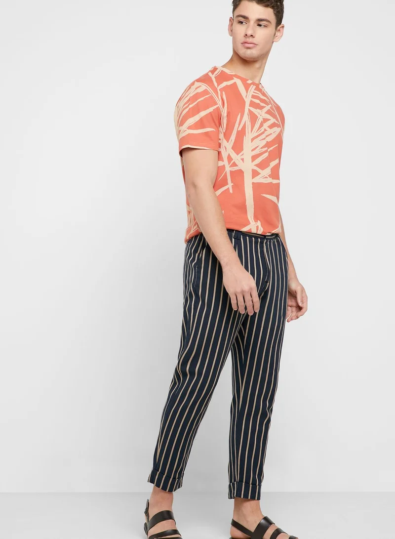 Reserved Stiped Chinos