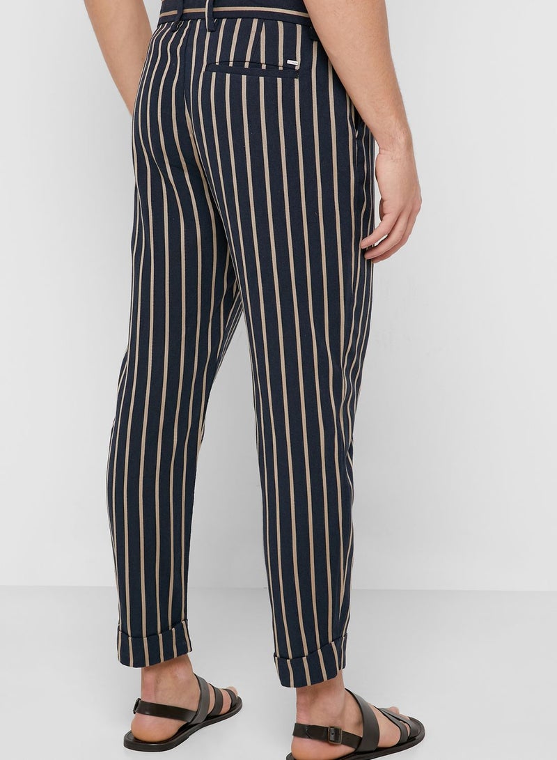 ريزرفد بنطال تشينو بخطوط - Image 2
