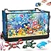 Jorumo Fish Tank Building Block Lighting Aquarium Building Sets for Adults and Kids Including Ocean Jellyfish Dolphin Turtle Crab Animal Building Toys for Boys Age 12 725pcs - Image 4