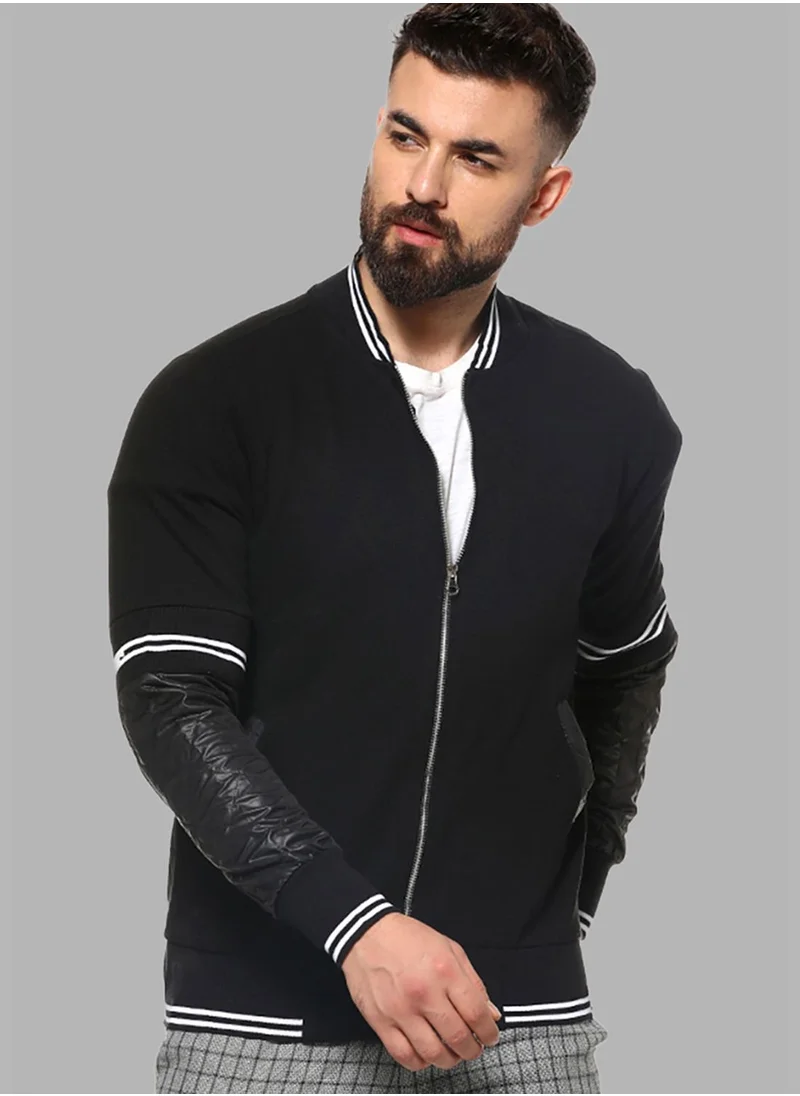 Campus Sutra Color Block Jacket