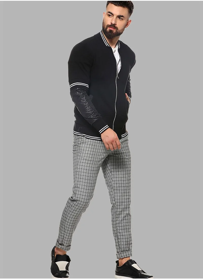 Campus Sutra Color Block Jacket