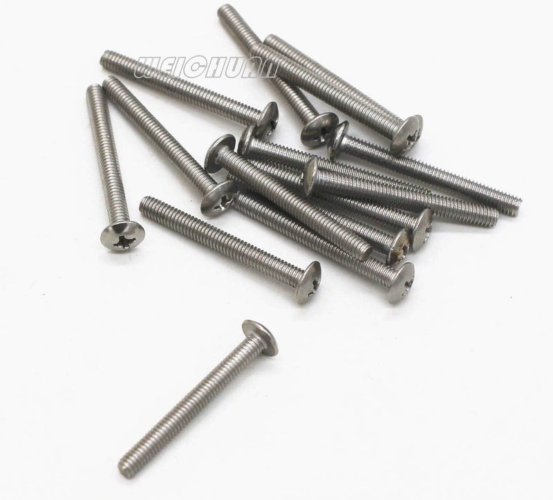 WEICHUAN 20PCS Round Unfinished Wood Cabinet Furniture Drawer Knobs Pulls Handles (Diameter: 3.6cm Height: 3cm) - Image 3