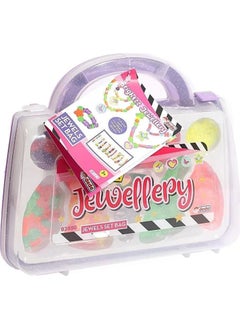 Apexma Educational and Fun Beaded Jewelry Design Set with Bag - Necklace and Bracelet Jewelry Set  - Image 4