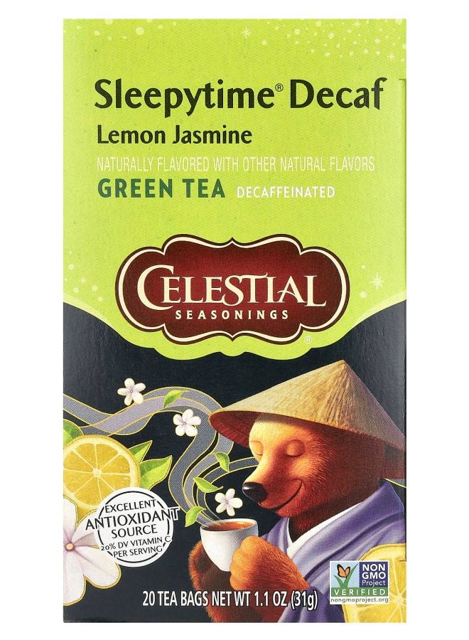 Sleepytime® Decaf Green Tea Lemon Jasmine 20 Tea Bags 1.1 oz (31 g)