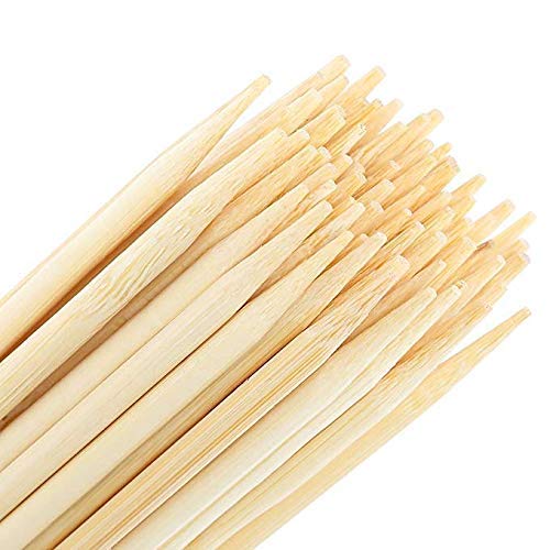 DEERA 5MM Bamboo BBQ SKEWERS-16 INCH-Pack of 25 - Image 4