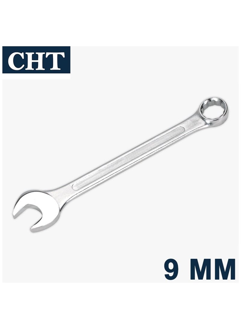 CHT Combination Spanner Wrench Silver 9 MM