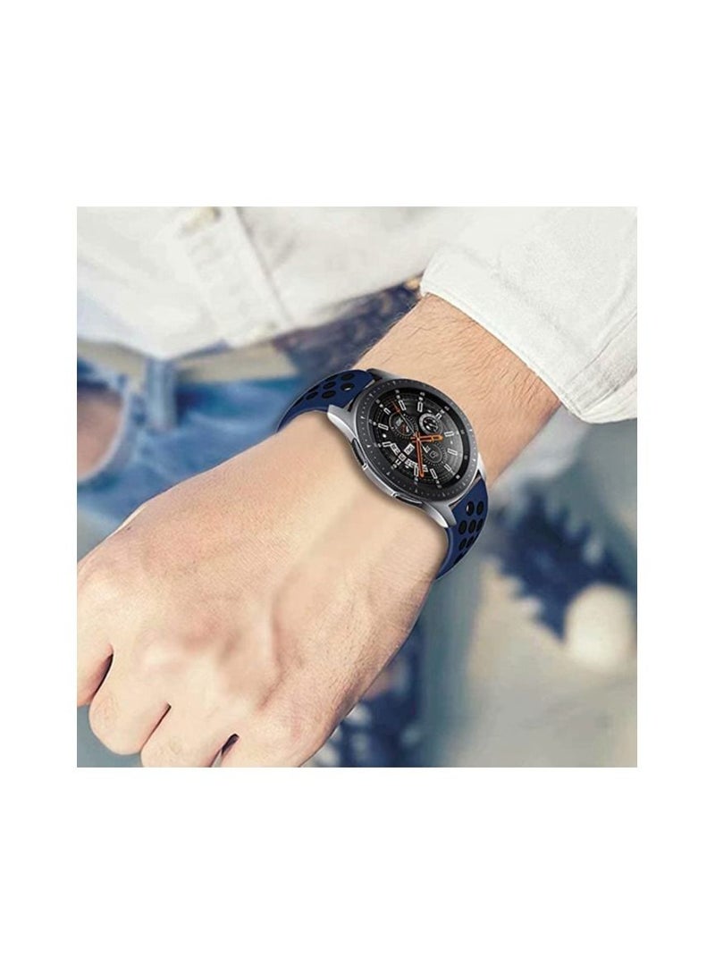 حزام سوار رياضي من السيليكون لساعة Apple مقاس 41 مم / 40 مم / 38 مم سلسلة 8/7/6/5/4/3/2/1 / SE سوار معصم بديل متوافق مع 41 مم / 40 مم / 38 مم - Image 3