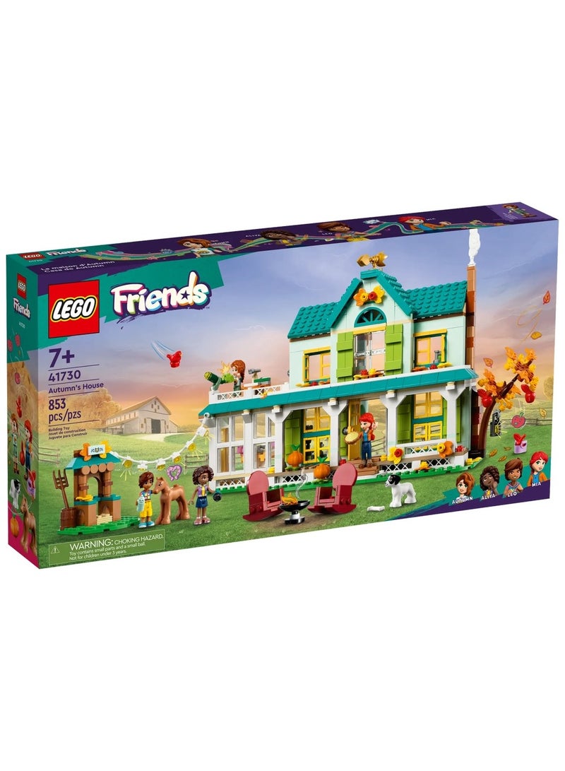 LEGO LEGO - Autumn's House 853 Pieces - 41730  - Image 1