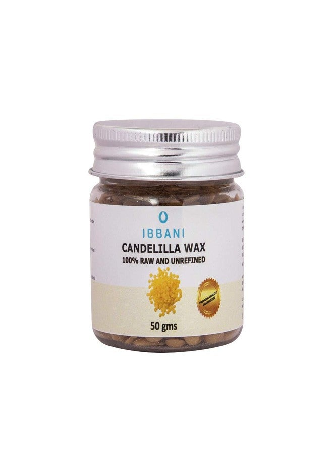 IBBANI Naturals Candelilla Wax 50g | 100% Raw and Unrefined FSSAI Approved | Pure Candelilla Wax Used for Chapped Lips, Dull Hair & Reduce The Appearance of Scars| Pack of 3 - Image 3