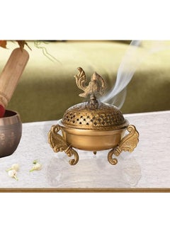 Home Purifying Incense Burner Loban Burner Multipurpose Kapoor Dani Dhoop Dhuni Home Office Temple Prayer