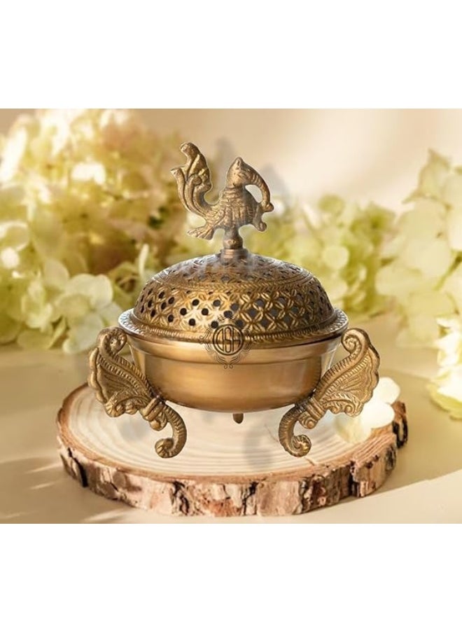 Generic - Home Purifying Incense Burner Loban Burner Multipurpose Kapoor Dani Dhoop Dhuni Home Office Temple Prayer - Image 1