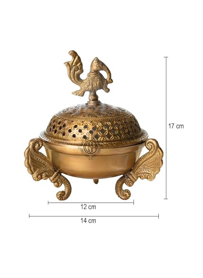 Generic - Home Purifying Incense Burner Loban Burner Multipurpose Kapoor Dani Dhoop Dhuni Home Office Temple Prayer - Image 1