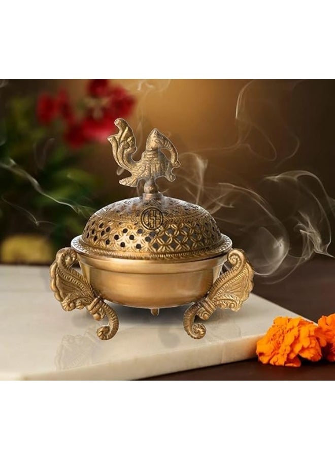 Generic - Home Purifying Incense Burner Loban Burner Multipurpose Kapoor Dani Dhoop Dhuni Home Office Temple Prayer - Image 1