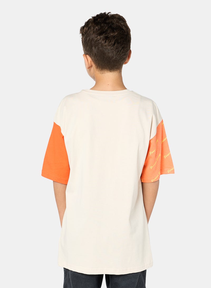 Panco Baby Boys READY TO PLAY Printed T-shirt - Image 2