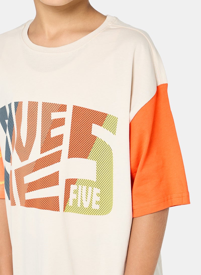 Panco Baby Boys READY TO PLAY Printed T-shirt - Image 3