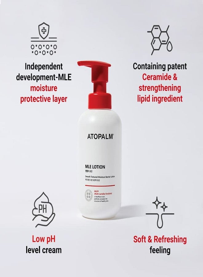 ATOPALM MLE Lotion 300ml 10.1 Fl Oz for Sensitive Skin, 48 Hours Long Hydration with Ceramide, Long-Lasting Moisturizing Baby Lotion, Strengthening Skin Barrier, Redness-Relief, Korean Skincare - Image 3