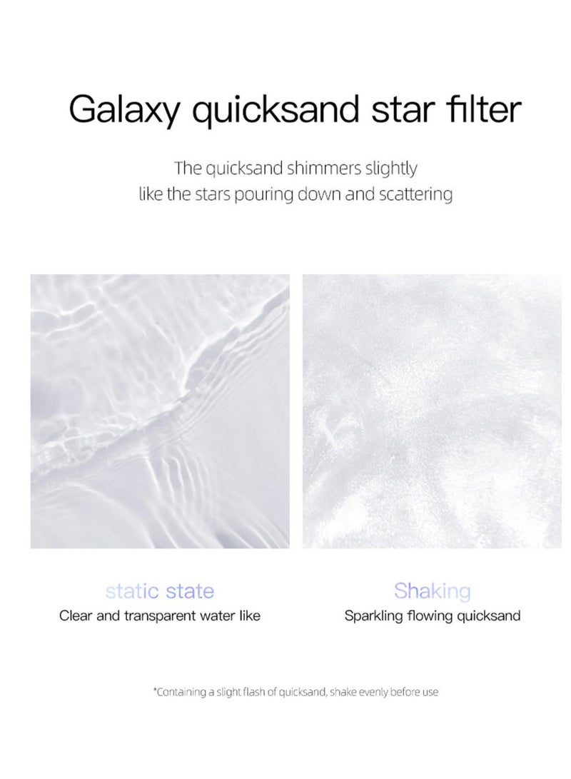 Excefore بخاخ تثبيت الوجه، رذاذ مرطب مضيء بلمسة نهائية متألقة، بخاخ خفيف الوزن يدوم طويلاً وينعش المكياج، بخاخ تثبيت للتحكم في الزيت (100 مل، فضي) - Image 5