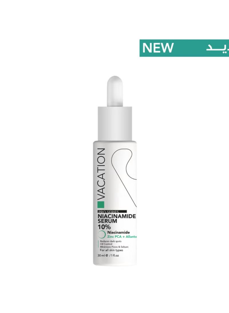 VACATION Niacinamide 10% + Zn PCA+ Allantoin  Serum 30 Ml - Image 1