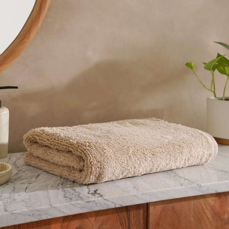 Pan Home Cloud Bath Towel - Camel