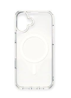 Magnetic Magnetic mobile phone case (iPhone 16), compatible with MagSafe, thin transparent mobile phone cover, shockproof, made of thermoplastic polyurethane  - Image 1