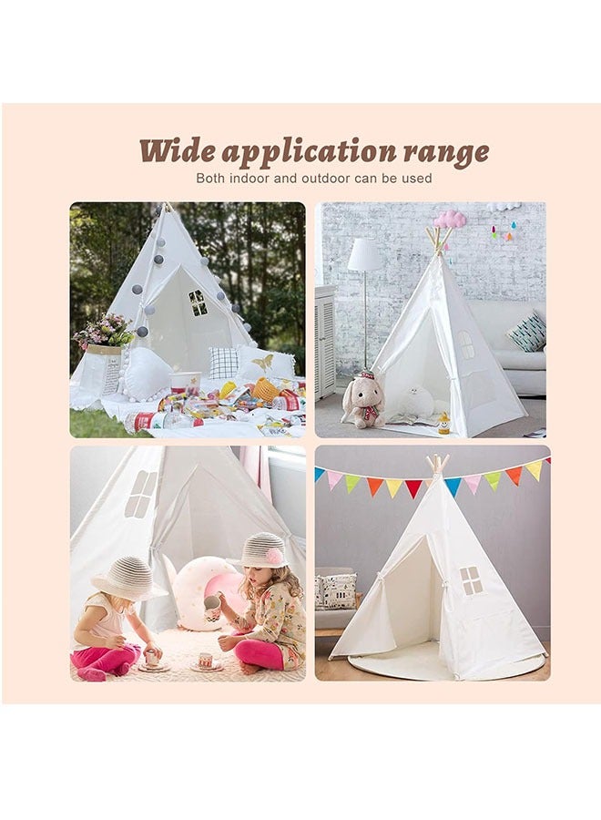 Generic Children's Tent Parent-Child Activities Picnic Game House Outdoor Garden Picnic Tent Triangle Tent  - Image 4