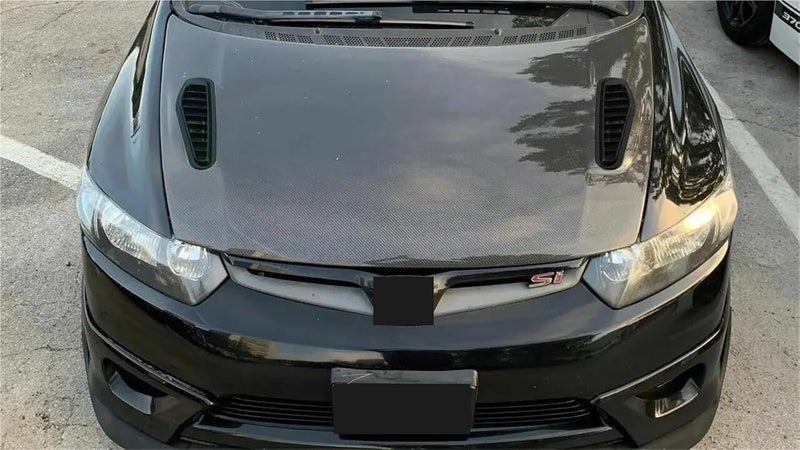 ملصق تزييني لفتحة تدفق الهواء في الغطاء الأمامي للسيارة، متوافق مع سيارات أودي (Audi)، هوندا (Honda)، سيفيك (Civic)، نيسان (Nissan)، تويوتا (Toyota)، مرسيدس (Mercedes)، وملحقات السيارات الأخرى (اللون: أسود). - Image 5