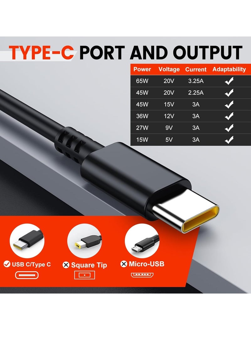 65W 45W USB C Charger for Laptop - Image 3
