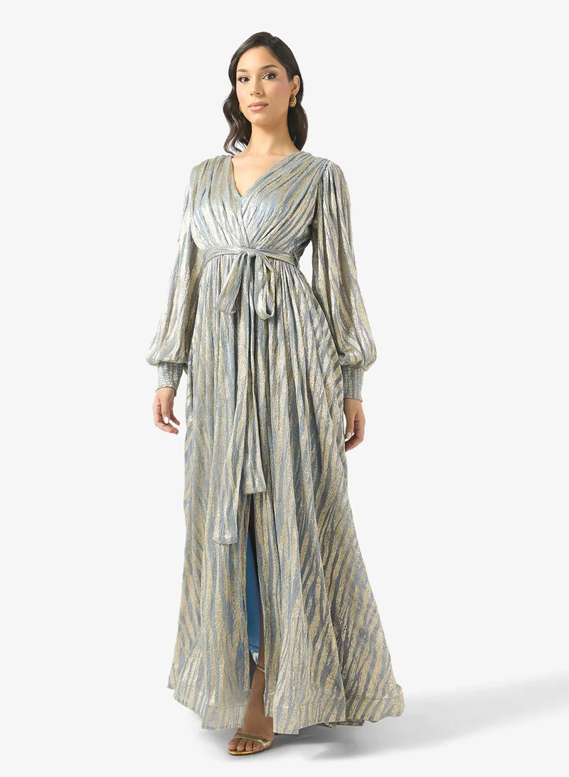 Belted Maxi Dress