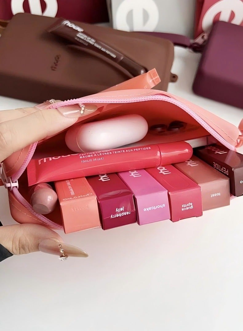 رود حقيبة الحبل المحمولة، حقيبة الهاتف المحمول سيليكون، مناسبة لحقيبة ماكياج Iphone 16 15 14 13 - Image 5