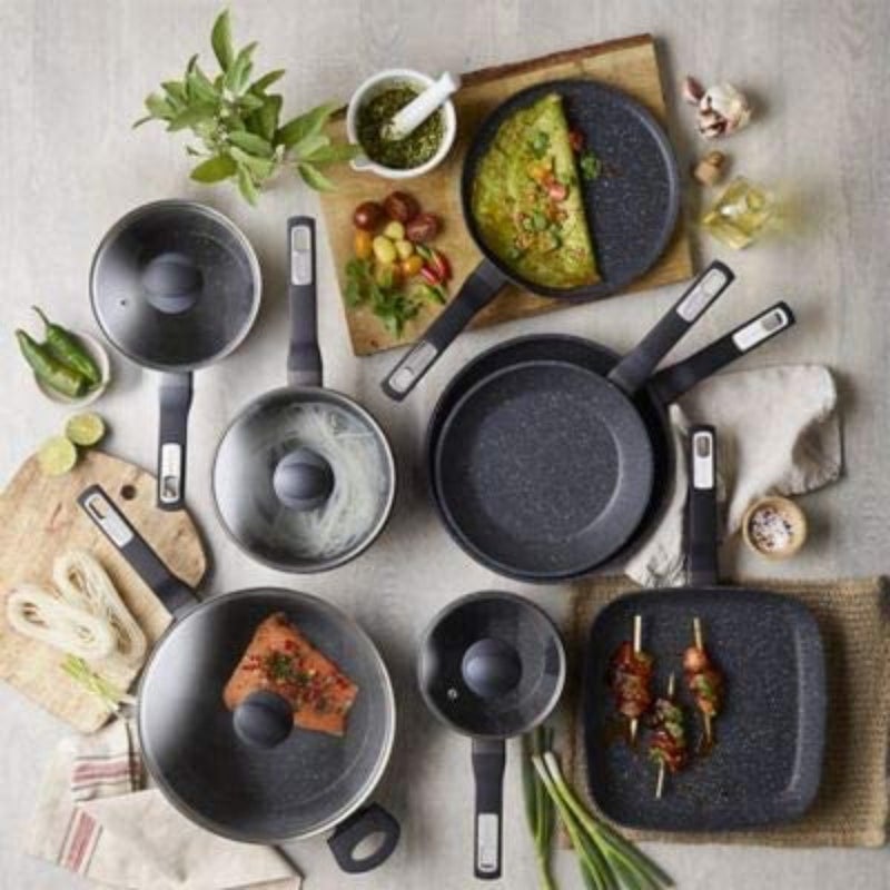 Forged Aluminium Griddle Pan, 28 cm Size - Image 2