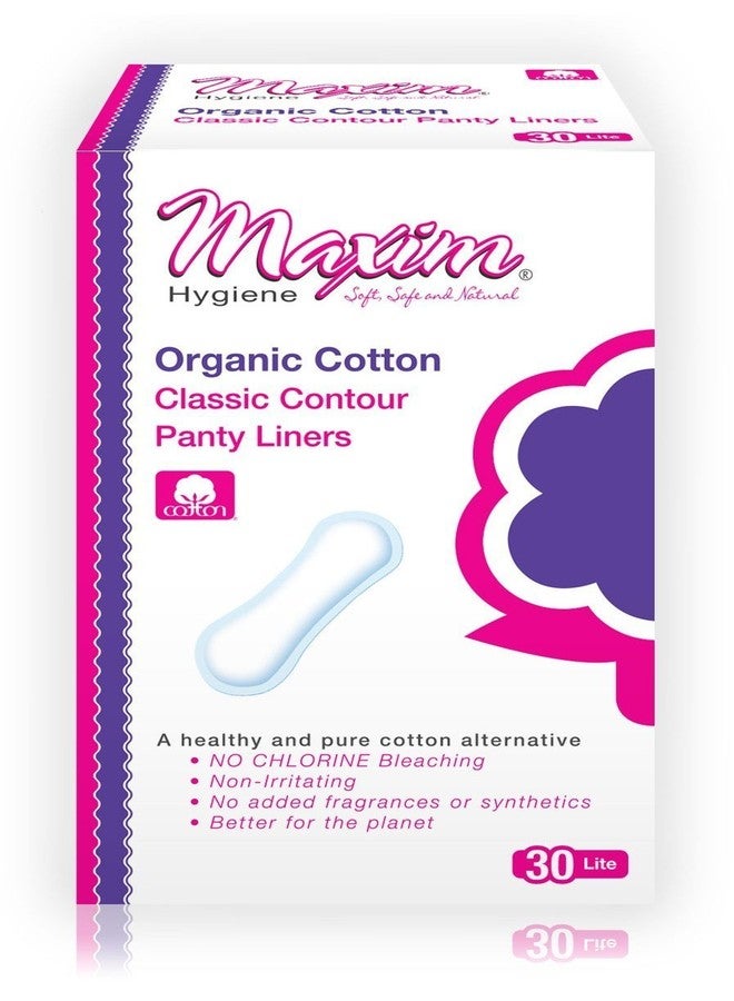 Maxim Organic Classic Contour Pant Liners Light Days Unscented, 1-Pack