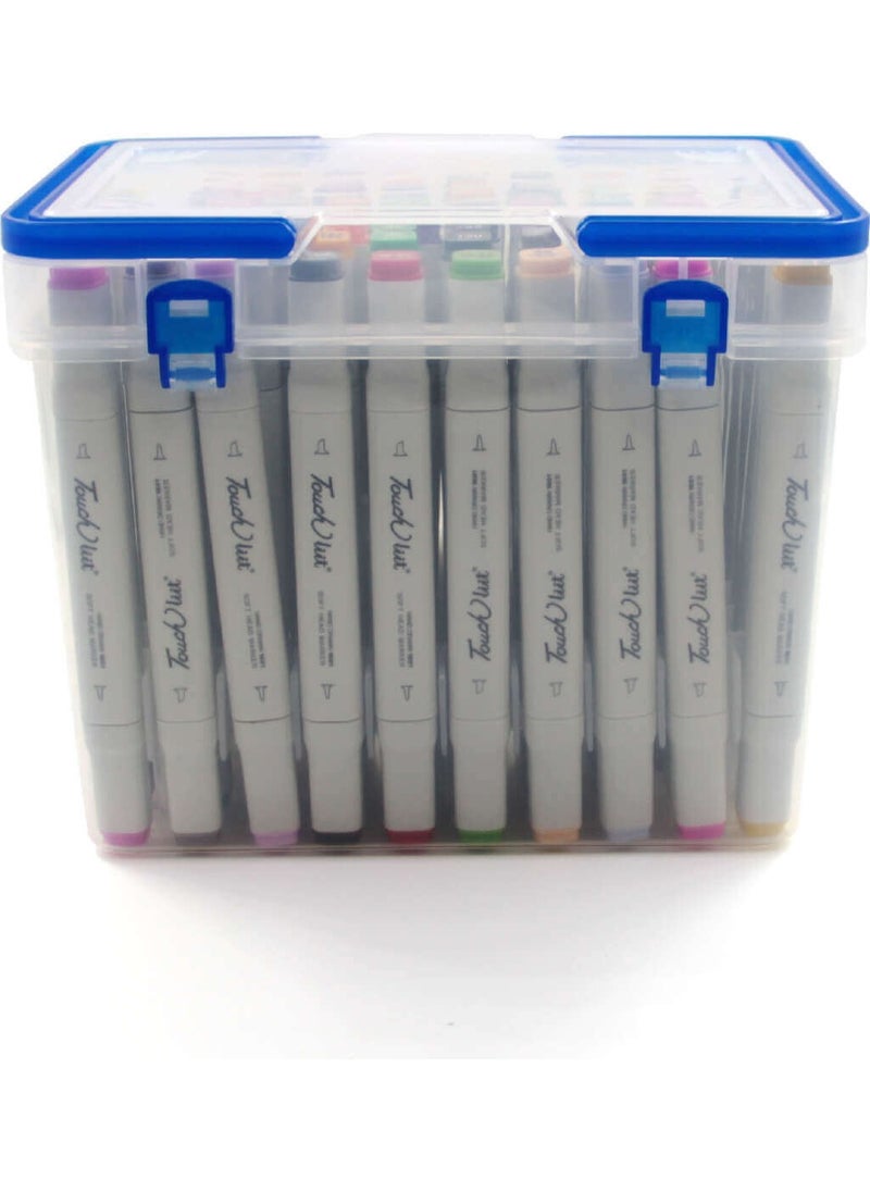 Gvn Art Touchliit Double Sided Graphic Marker Pen Set 80 PIECES  - Image 1