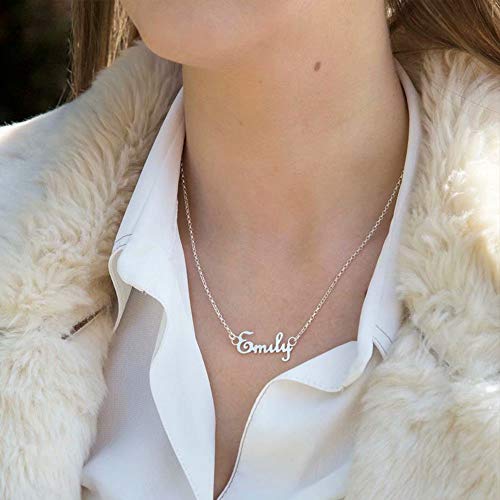 Hidepoo Maria Jewelry Necklace – Personalized Name Pendant Necklace, Dainty Maria Name Necklace Chain Jewelry Gifts for Women - Image 3