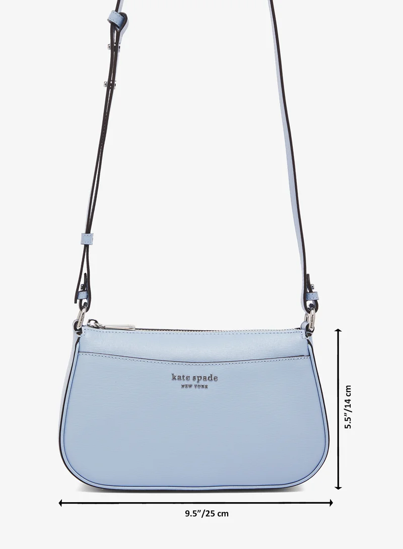 Kate Spade Logo Detail Zip Through Crossbody