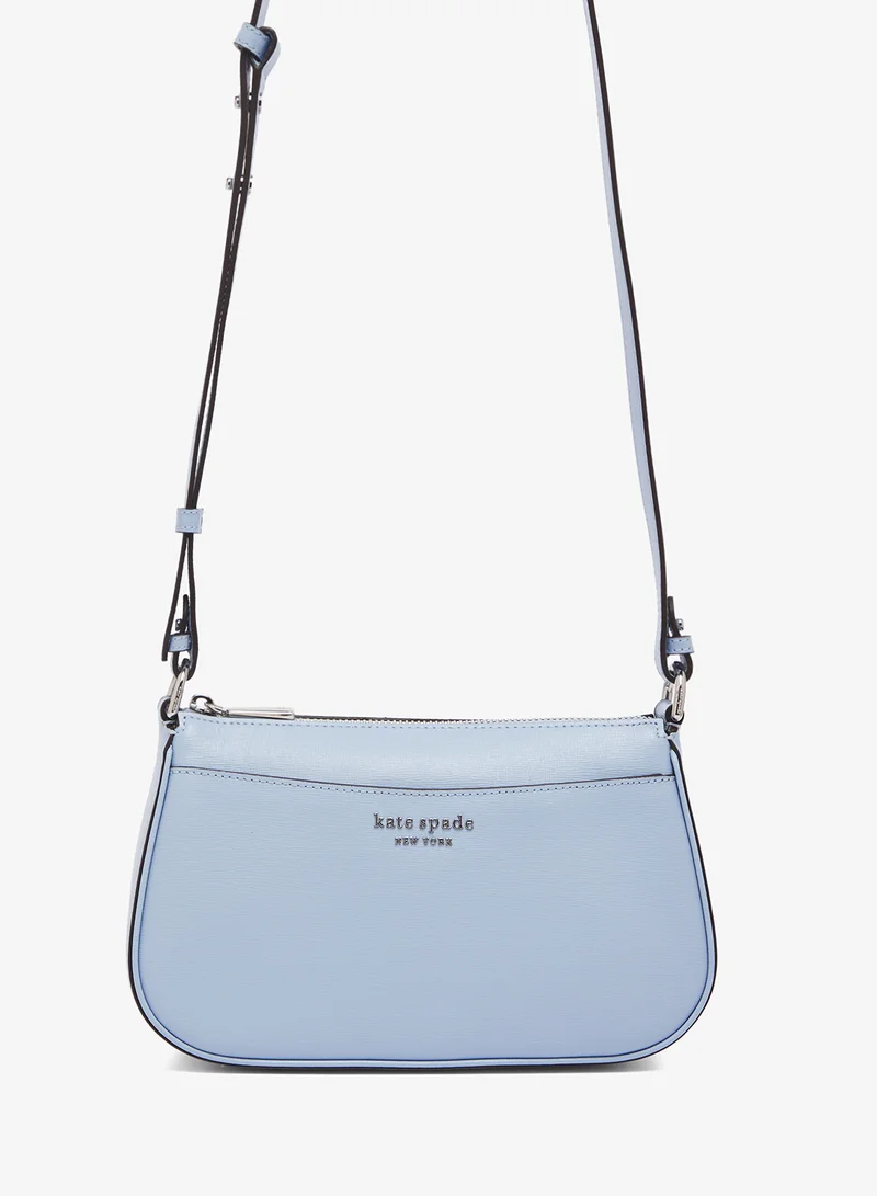 Kate Spade Logo Detail Zip Through Crossbody