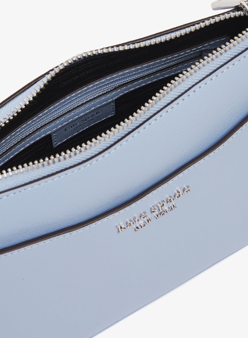 كيت سبيد حقيبة كروس بودي بسحاب وتفاصيل شعار - Image 5