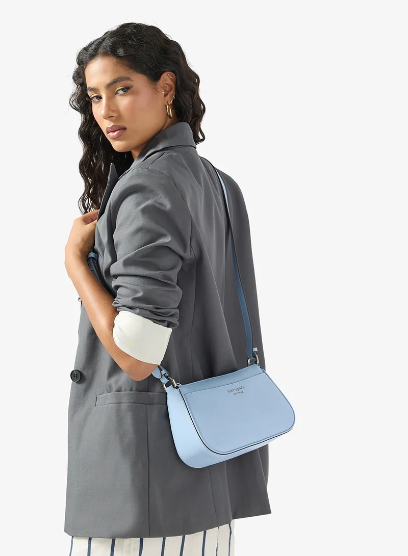 Kate Spade Logo Detail Zip Through Crossbody